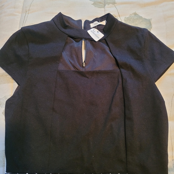 Womens Black and White Dress - Picture 11 of 12